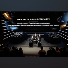 Grupo Volkswagen estabelece uma nova parceria com a Mahindra & Mahindra Ltd.