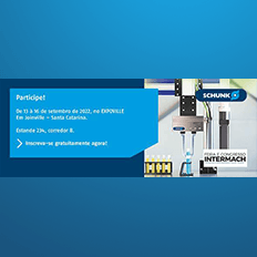 SCHUNK Brasil participará da INTERMACH de 2022