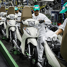 Fabricantes de motocicletas registram a produção de 146 mil unidades 