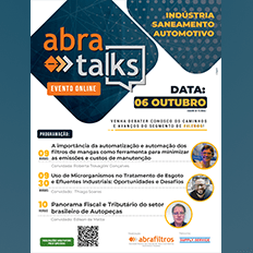 Abra Talks destaca mais três temas importantes para o segmento de filtração