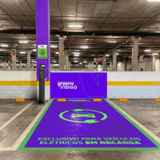 GreenV e a Indigo Brasil pretendem dobrar o número de pontos de recarga estabelecidos na parceria