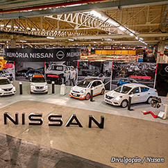 Espaço dedicado à sua história no país, marca japonesa Nissan completa 22 anos
