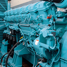 Grupos de geradores são uma alternativa para indústrias