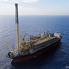 Navio-plataforma Guanabara alcança sua capacidade máxima de produção 