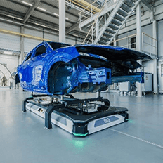 Dürr apresenta seu sistema de transporte autônomo EcoProFleet