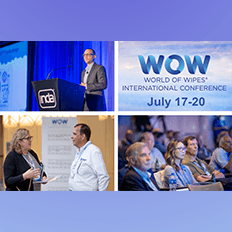 Program Announced for World of Wipes® (WOW) International Conference