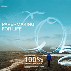 Voith e Essity desenvolvem um conceito revolucionário para todo o processo de fabricação de papel