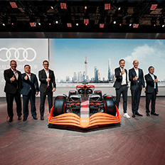 Audi AG apresenta o seu projeto de Fórmula 1 no Salão do Automóvel de Xangai 
