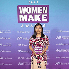 Diretora de engenharia da BorgWarner ganha o Prêmio Women Make de 2023 