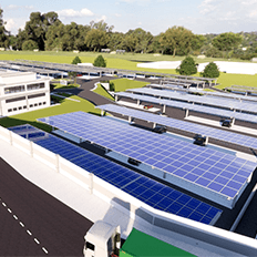 Maior usina de energia solar fotovoltaica em formato carport do Brasil foi inaugurada em Sorocaba