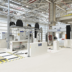 Avançada tecnologia para a montagem de veículos elétricos da Dürr