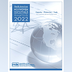 INDA Releases New North American Nonwoven Materials Annual Study