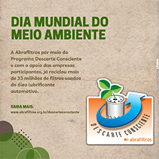 ABRAFILTROS ressalta o volume de filtros usados de óleo lubrificante automotivo reciclado  
