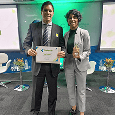 Líder Aviação recebe o prêmio do Programa SustentAR 