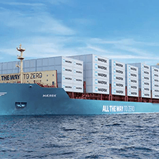 Maersk encomenda a construção de seis navios porta-contêineres de médio porte 