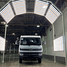 O primeiro caminhão Volkswagen é montado na Argentina