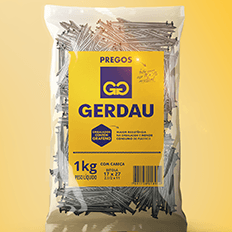 Gerdau lança na 46ª Expointer a nova embalagem da sua linha de pregos