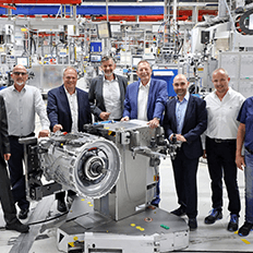 ZF alcança um importante marco de produção com suas transmissões TraXon