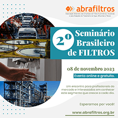 2° Seminário Brasileiro de Filtros acontecerá no dia 8 de novembro