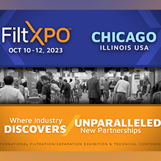 INDA Partners with the Waterloo Filtration Institute for the FiltXPO™ 2023 Technical Program