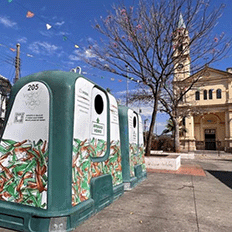 Programa Vidro Vira Vidro promovido por Verallia e Massfix ultrapassa 2.300 toneladas de vidro reciclado