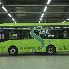 Eletra apresenta na Arena ANTP 2023 quatro dos principais modelos de sua nova linha de ônibus elétricos