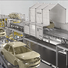 Nova solução de pintura sustentável que a Dürr implantou na planta da Seres 