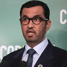 Dr. Sultan Al Jaber declara que a comunidade internacional precisa se unir na ação climática  