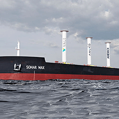 Maior navio de transporte de minérios do mundo proporciona ganhos de eficiência energética e redução de emissões