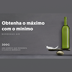 Verallia desenvolve uma das garrafas Bordeaux mais leves