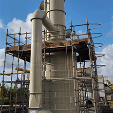 Fluid Feeder finaliza o projeto e entrega lavadores de gases para a cervejaria Heineken