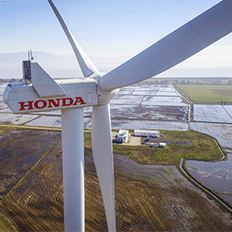 Parque eólico Honda Energy completa nove anos em operação