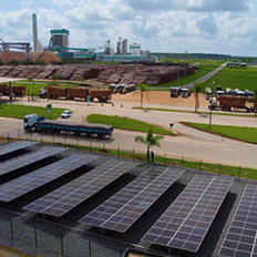Veracel Celulose inaugura cinco usinas de energia solar instaladas em diferentes pontos de suas unidades produtivas 