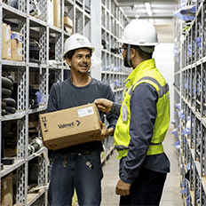 O gerenciamento eficiente de peças de reposição requer uma compra fácil