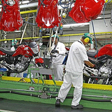 Volume de produção de motocicletas registrado em novembro foi o melhor nos últimos dez anos