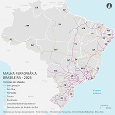 A expansão dos empreendimentos ferroviários é uma crescente no mundo