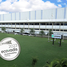 Unipac anuncia uma conquista significativa em sua jornada sustentável: a classificação Prata da EcoVadis 