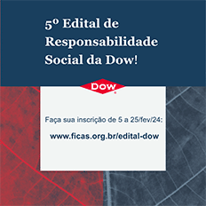 Dow está com as inscrições abertas para a 5ª edição do seu Edital de Responsabilidade Social