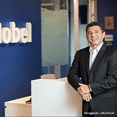 AkzoNobel aumenta globalmente 5% de sua receita em moeda constante 