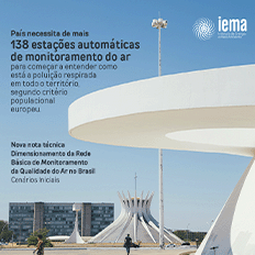 Qual o número mínimo de estações de monitoramento da qualidade do ar?