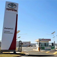 Toyota realizará investimento de R$ 11 bilhões no Brasil 