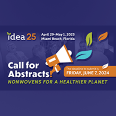 Nonwoven Professionals Are Invited to Present at IDEA®25