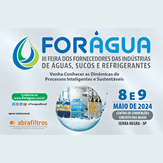 ABRAFILTROS  oferece apoio institucional à terceira edição do FORÁGUA