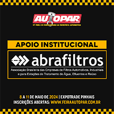 ABRAFILTROS será uma das apoiadoras da AUTOPAR – 11ª Feira de Fornecedores da Indústria Automotiva
