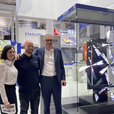 STADLER participa de uma conferência de imprensa na feira comercial IFAT em Munique