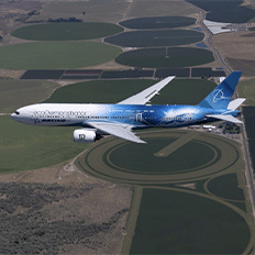 Boeing testa mais de trinta tecnologias no seu programa ecoDemonstrator 