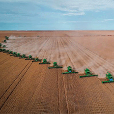 A tecnologia tem sido um fator de diferencial da agricultura brasileira