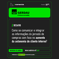 Gerdau lança um novo desafio corporativo de inovação aberta em parceria com o Conecta Caldeira