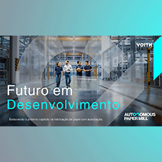 Voith dá o próximo passo em direção à fábrica de papel autônoma