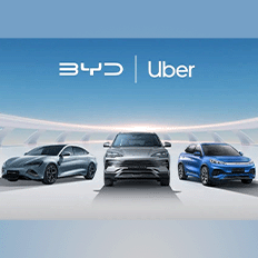 BYD anuncia uma parceria estratégica de longo prazo com a Uber 